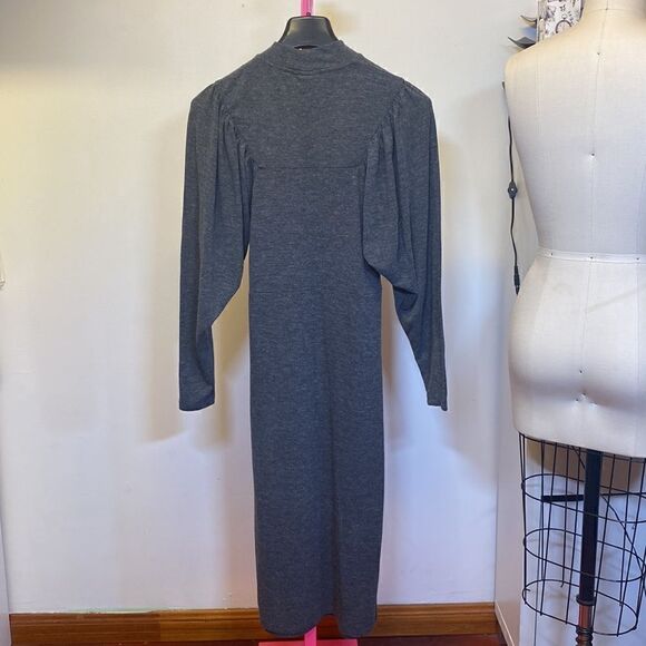 Rochie Mamalicious grey maternity  dress - Picture 6 of 6